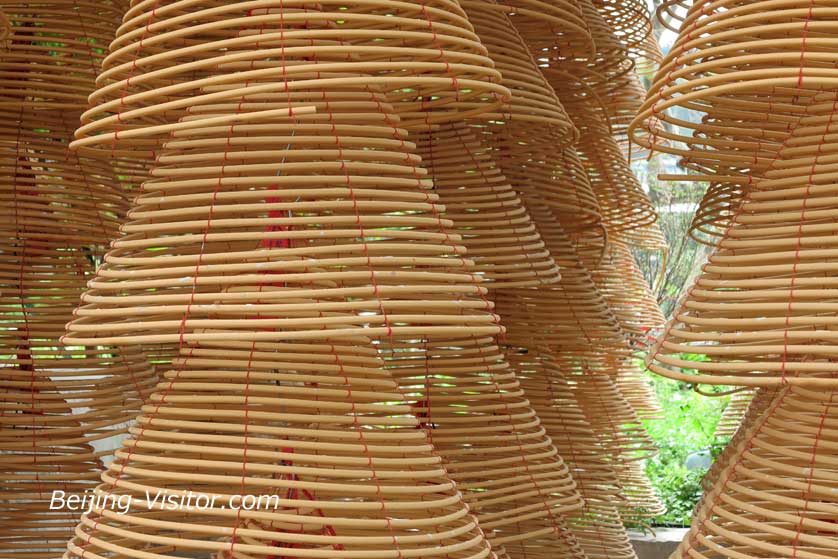 Coils of incense.