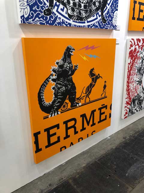 Godzilla, Hong Kong.