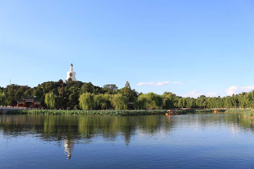 Beihai Park, Beijing, China.