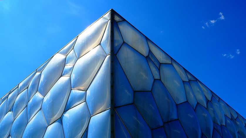 Water Cube, Beijing, China.