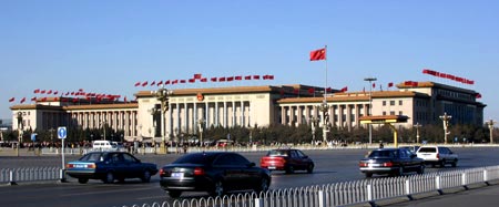 Tiananmen Square, March 2005, Beijing, China.