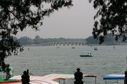 Kunming Lake, Summer Palace, Beijing, China.