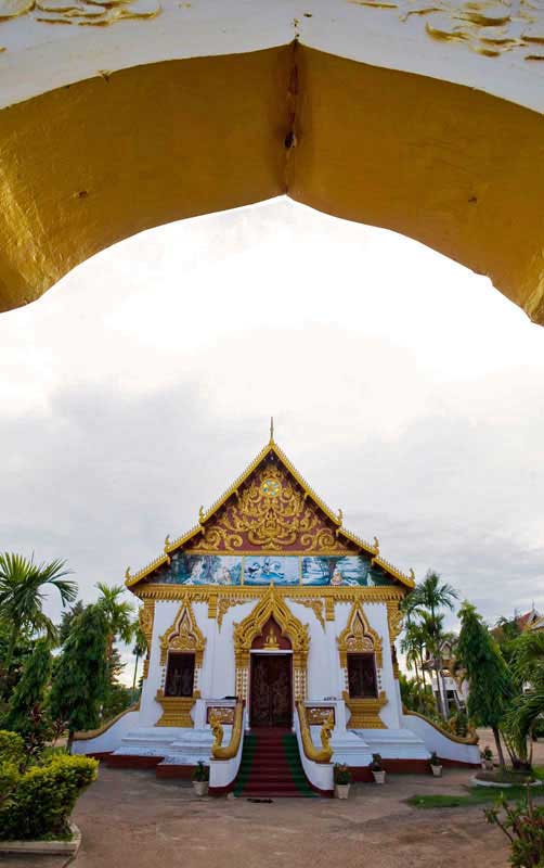 Temple, Laos.