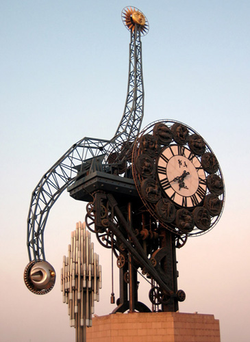Tianjin sculpture, Tianjin, China.
