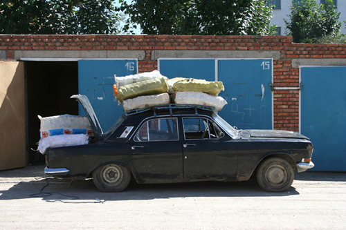 Ulaan Baator Car, Mongolia.