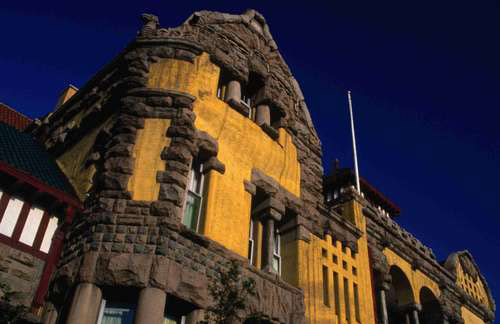 Qingdao colonial era building, Shandong, China.