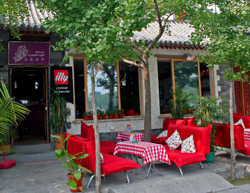 Beijing cafe culture, Beijing, China.