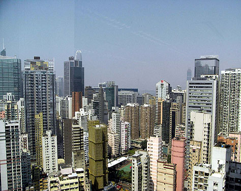 Hong Kong skyline, Hong Kong, China.