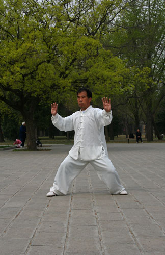 Kung Fu Kung Fu in Beijing.