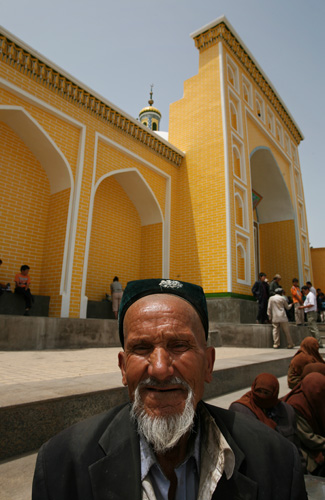 Mosque, Xinjiang Mosque in Xinjiang, China.