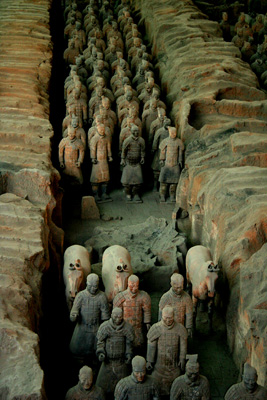 Xian Terracotta Army, Xian, China.