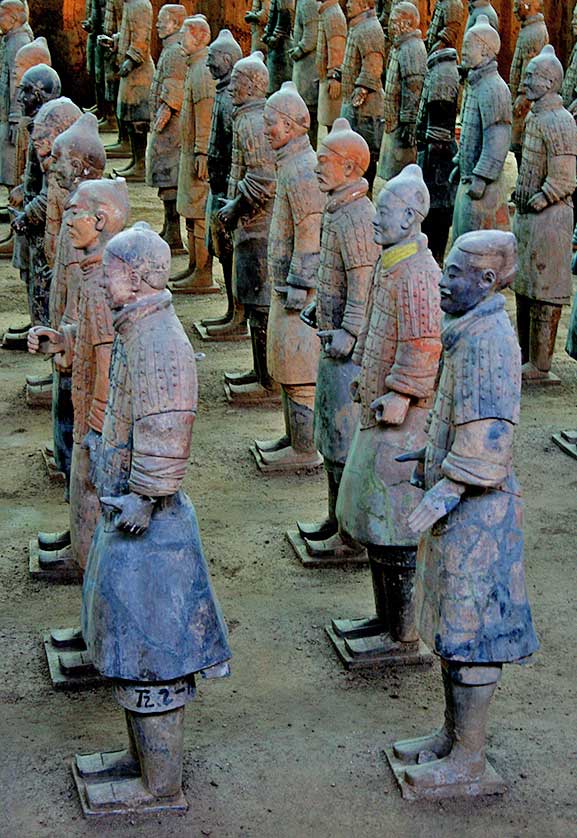Terracotta Army, Xian, China.