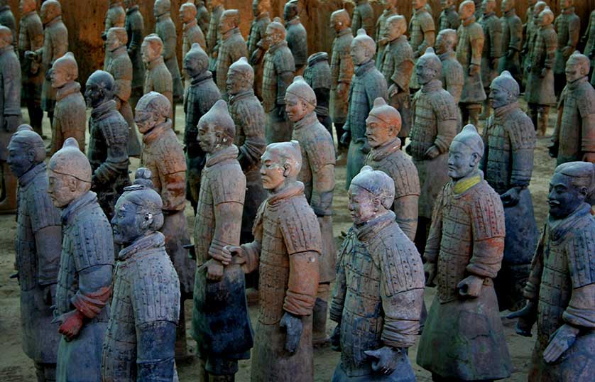 Terracotta Army, Xian, Shaanxi, China.