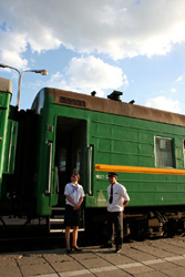 China trains.