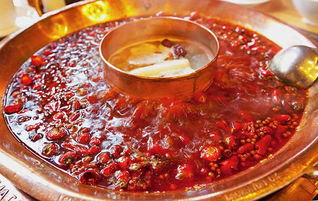 Chongqing hotpot, China