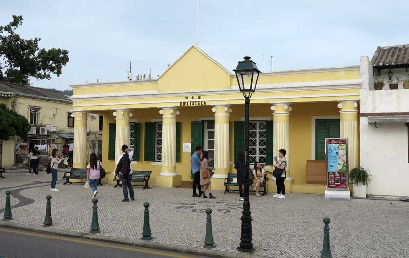 Library, Coloane, Macau, China.