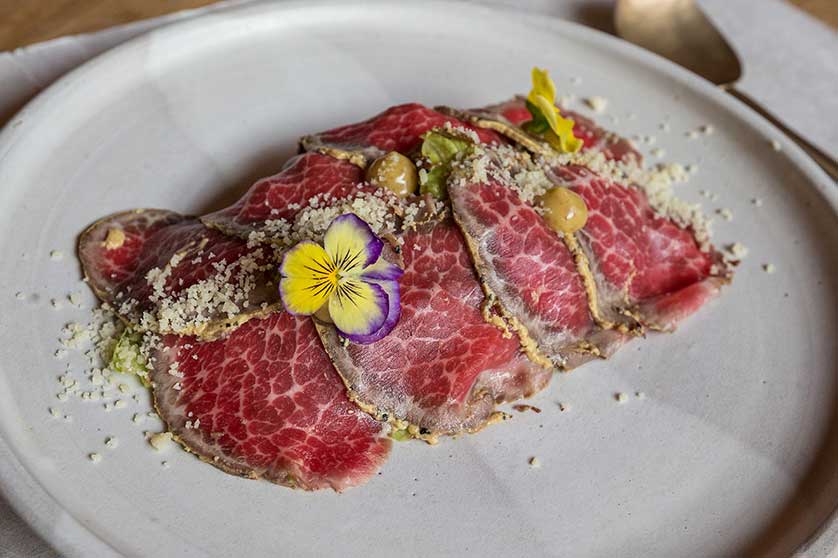 Beautifully presented cuisine