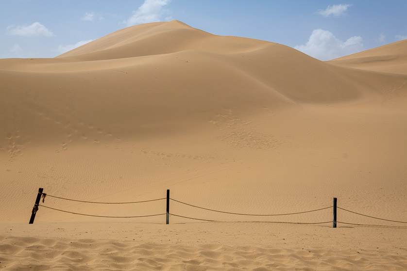 Echoing Dunes, Dunhuang, China.