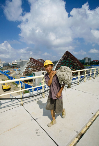 Construction worker.