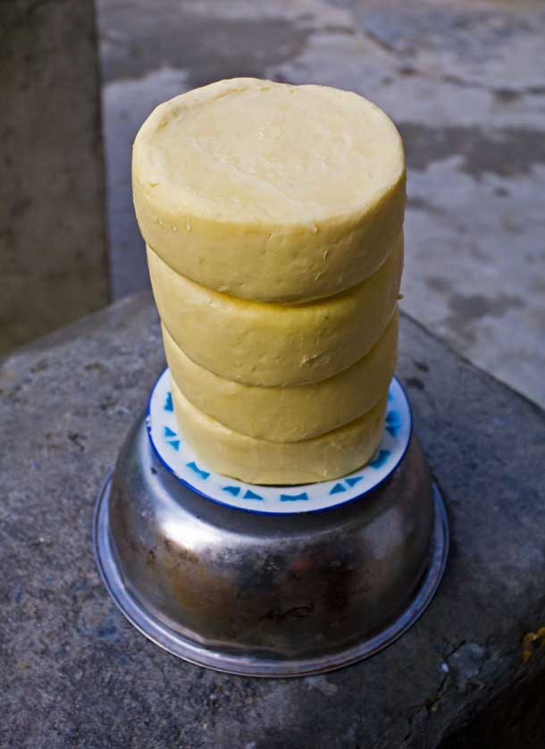 Tibetan butter, China.