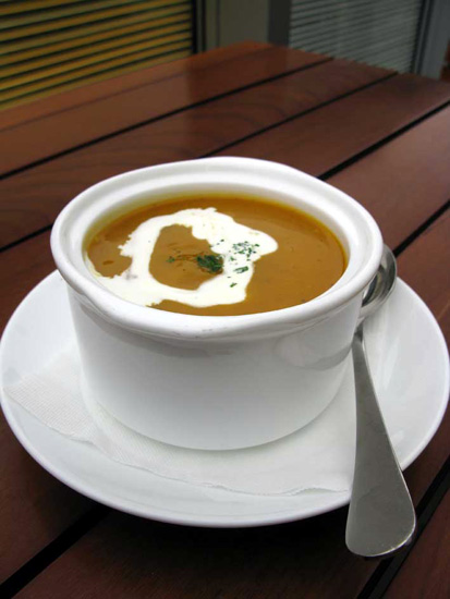 Pumpkin Soup in China.