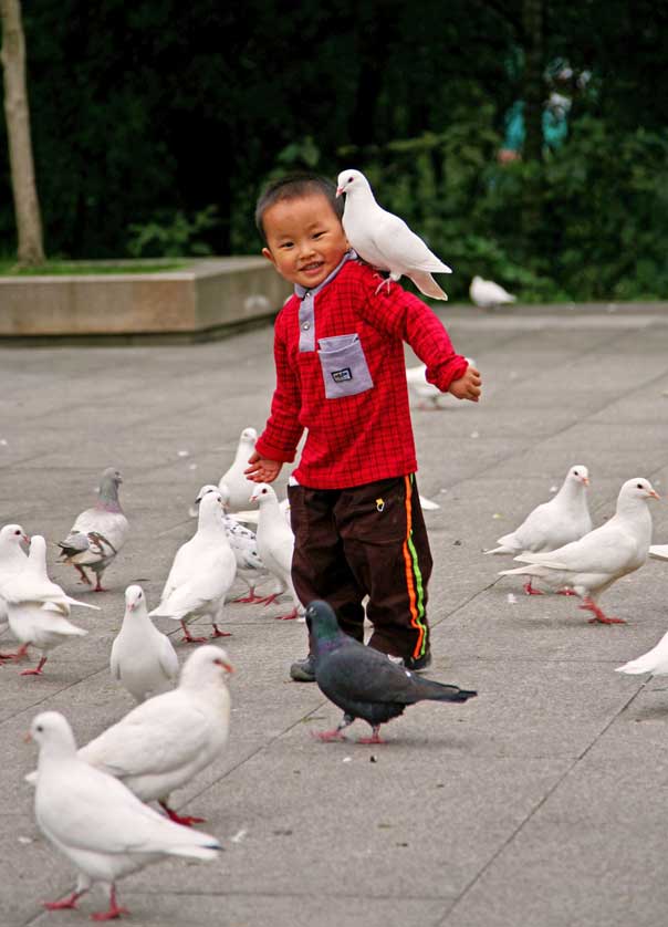 Green Lake Park, Kunming, China.