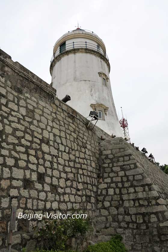 Guia lighthouse, Macau, China.