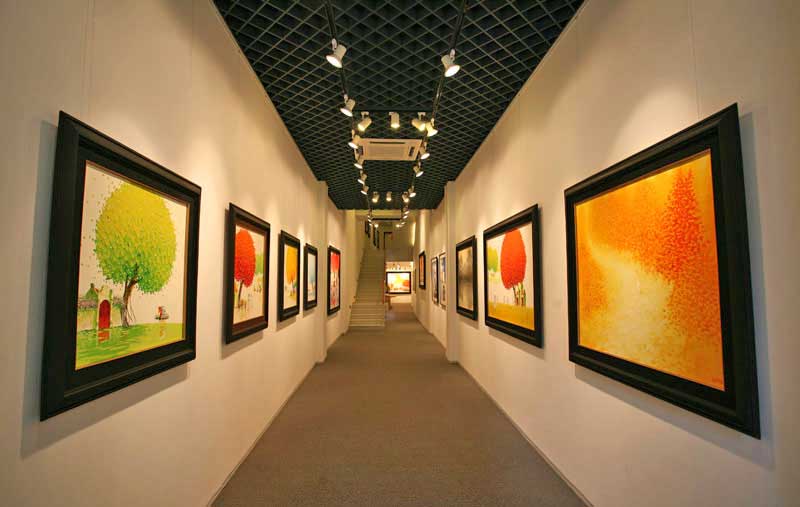 Exhibition at the Mai Gallery, Hanoi, Vietnam.