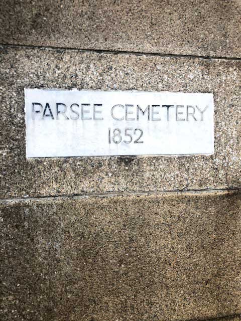 Parsee Cemetery, Hong Kong, China.