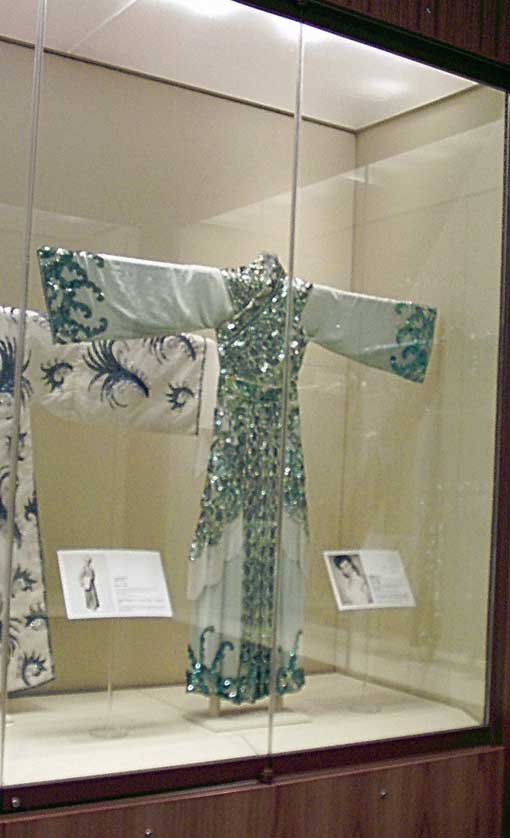 Chinese Opera dress on display, Sha Tin, Hong Kong.