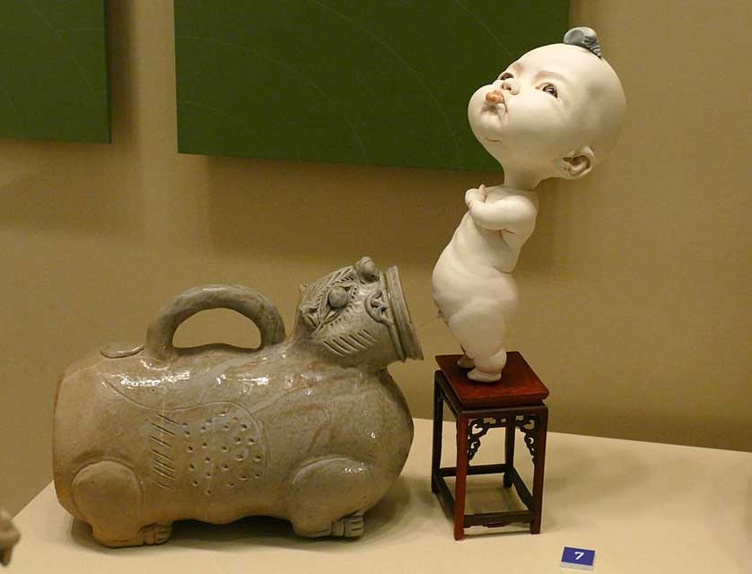 Exhibit from an exhibition in 2015.