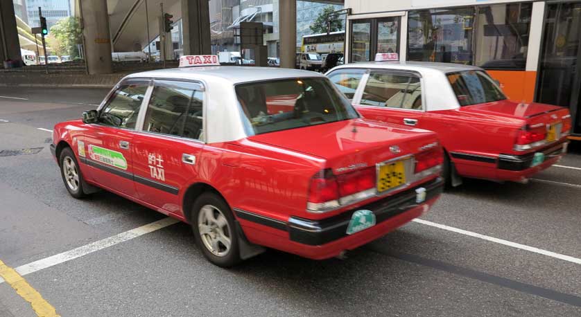 Hong Hong taxi.