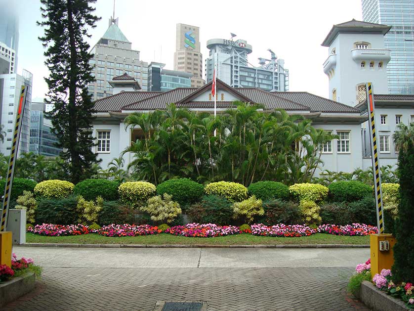 Flagstaff House close to the Botanical Garden, Hong Kong.