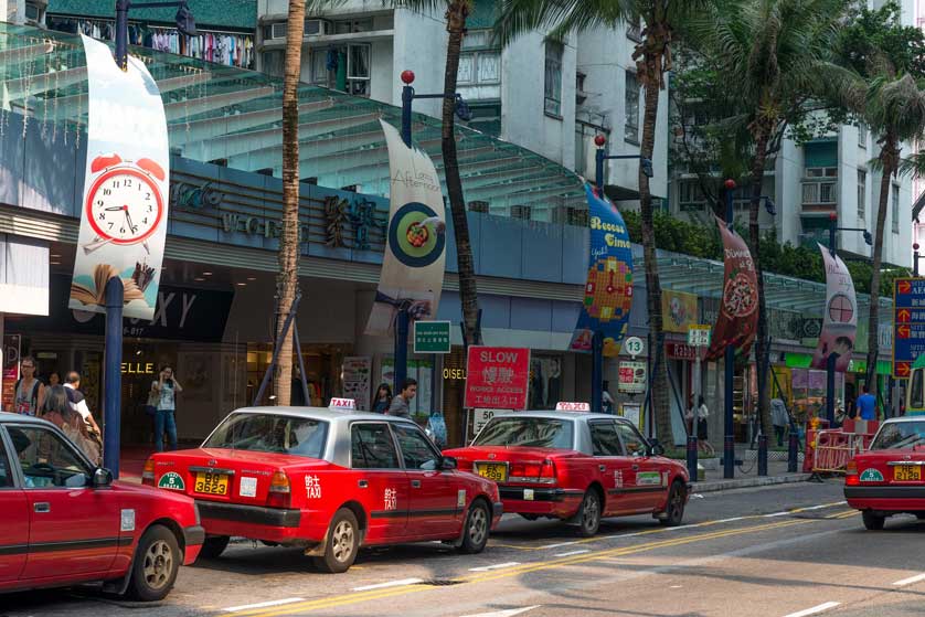 Hong Hong taxi, Hong Kong, China.