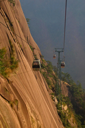 Cable car, Huang Shan, Anhui Province.