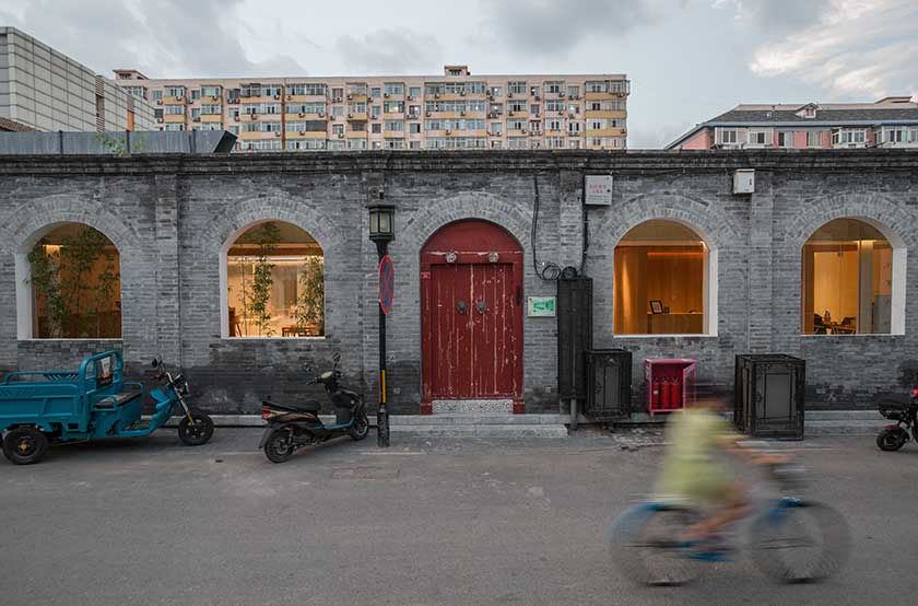Hutong, Beijing, China.