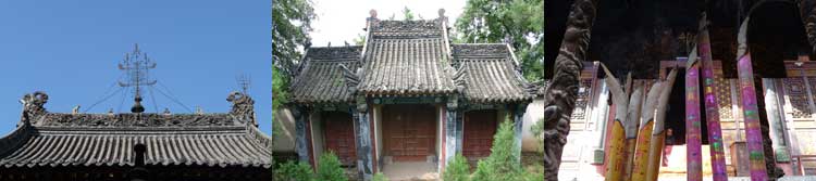 Louguantai Temple, China.