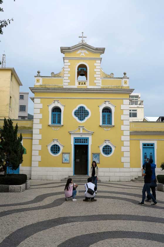 The Chapel of St. Francis Xavier, Macau, China.