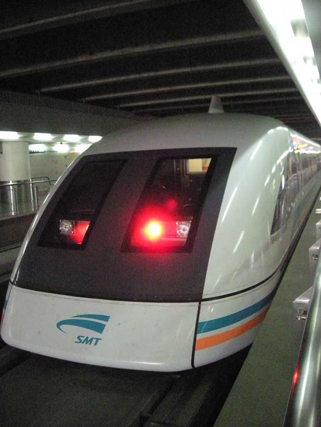 Maglev Station, Shanghai, China.