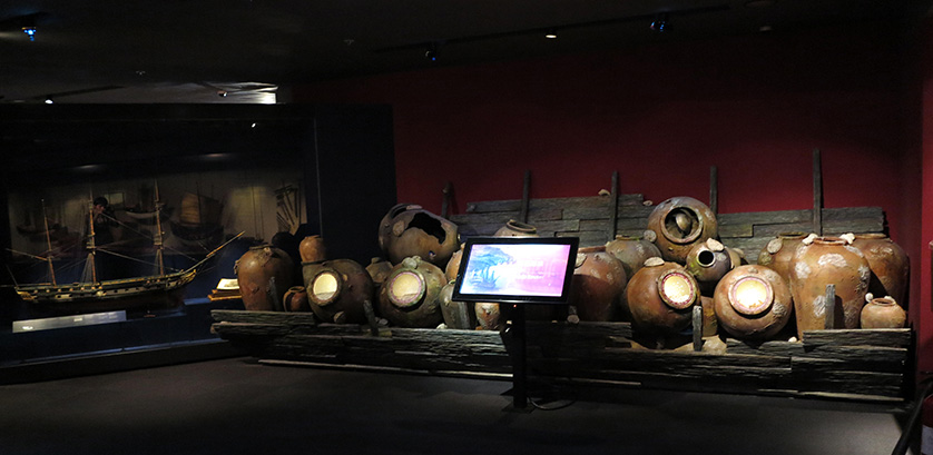The Hong Kong Maritime Museum receives over 100,000 visitors a year.