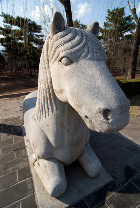 Ming Tombs, Beijing, China.