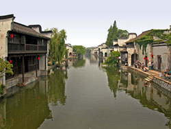 Historic Canal, Nanxun, Zhejiang Province.