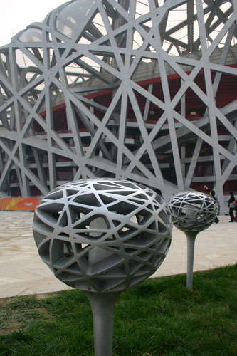 Beijing National Stadium, Beijing, China.