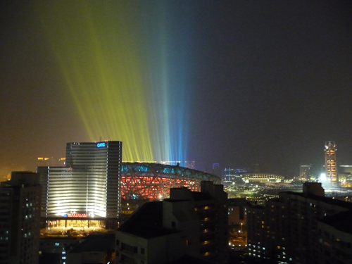Olympic Laser Show.