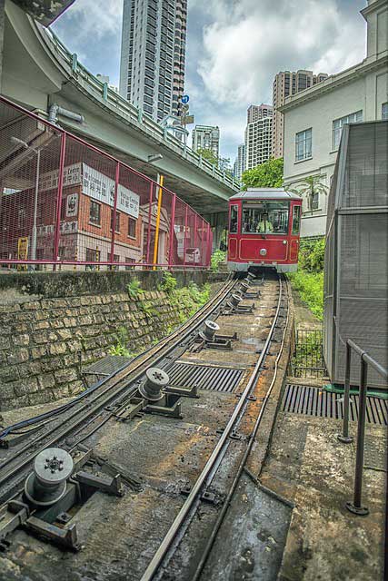 Peak Tram, Hong Kong.