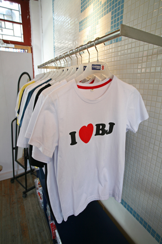 Plastered T-shirts, Beijing.