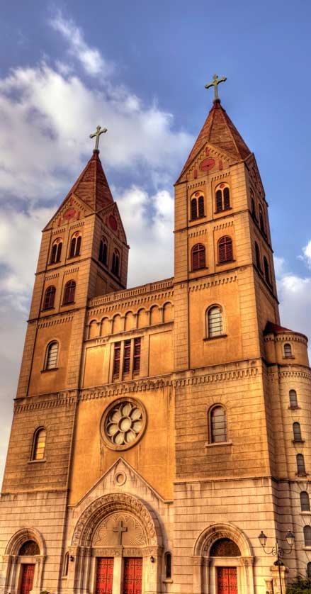 St. Michael's Cathedral, Qingdao, China.