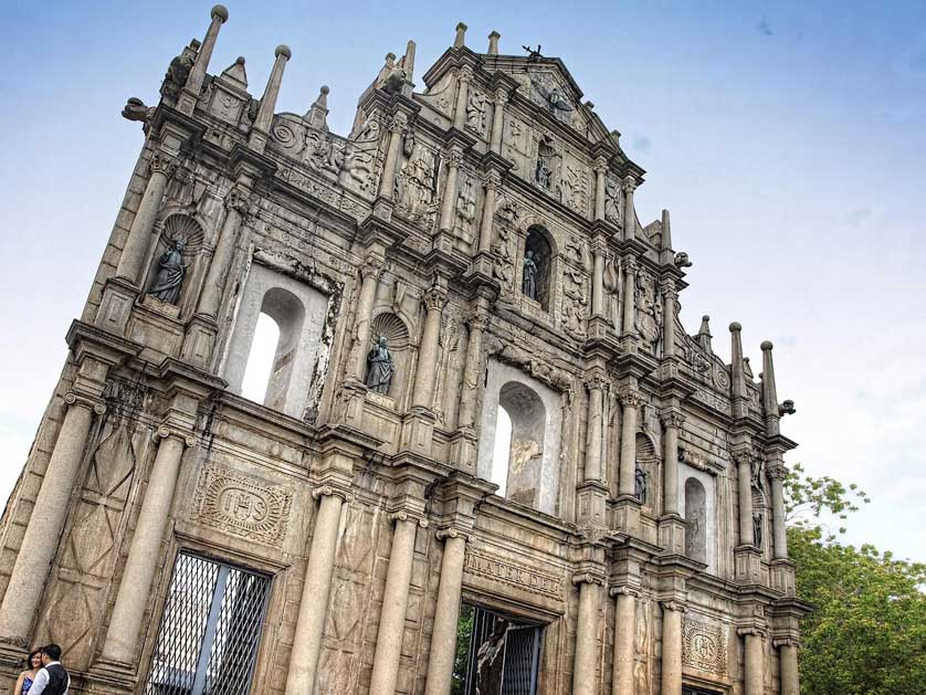 Churches, Macau, China.