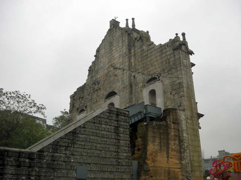 Ruinas de Sao Paulo, Macau, China.