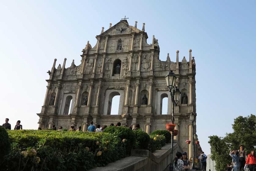 Ruinas de Sao Paulo, Macau, China.